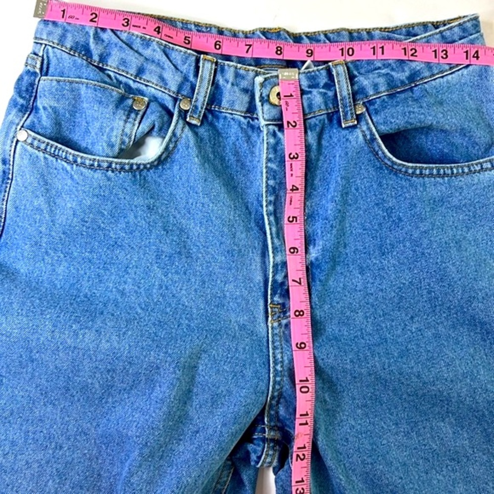 RAGGED Priest Mom Jeans Medium Wash High Rise‎ Tapered 100% Cotton Size 30 - Picture 8 of 16
